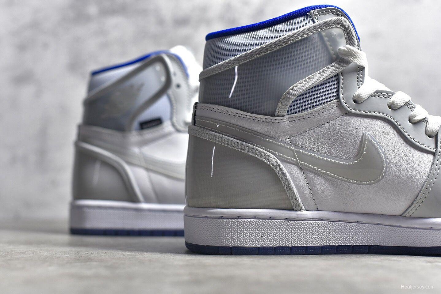 Jordan 1 Retro High Zoom White Racer Blue