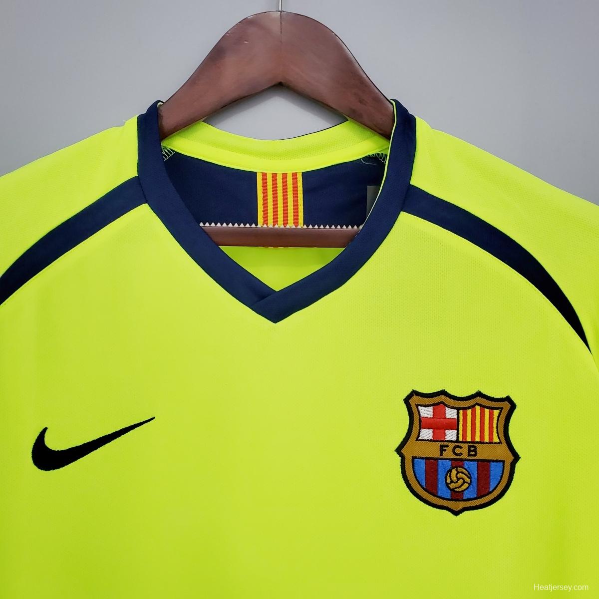 Retro Barcelona 05/06 away Soccer Jersey