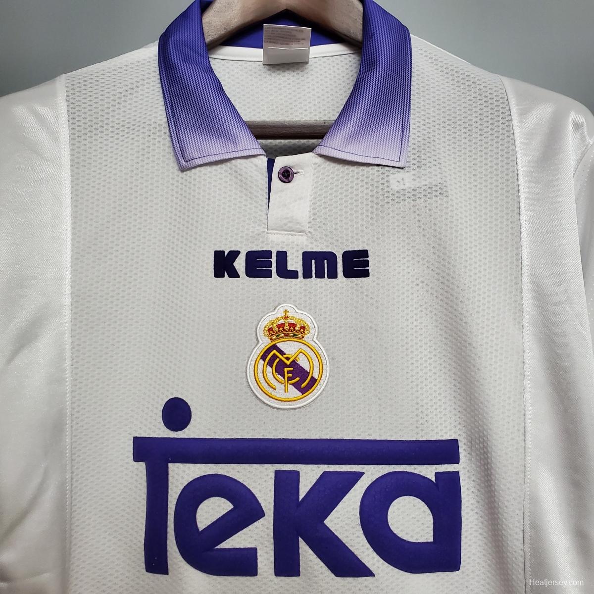 Retro Real Madrid 97/98 home Soccer Jersey