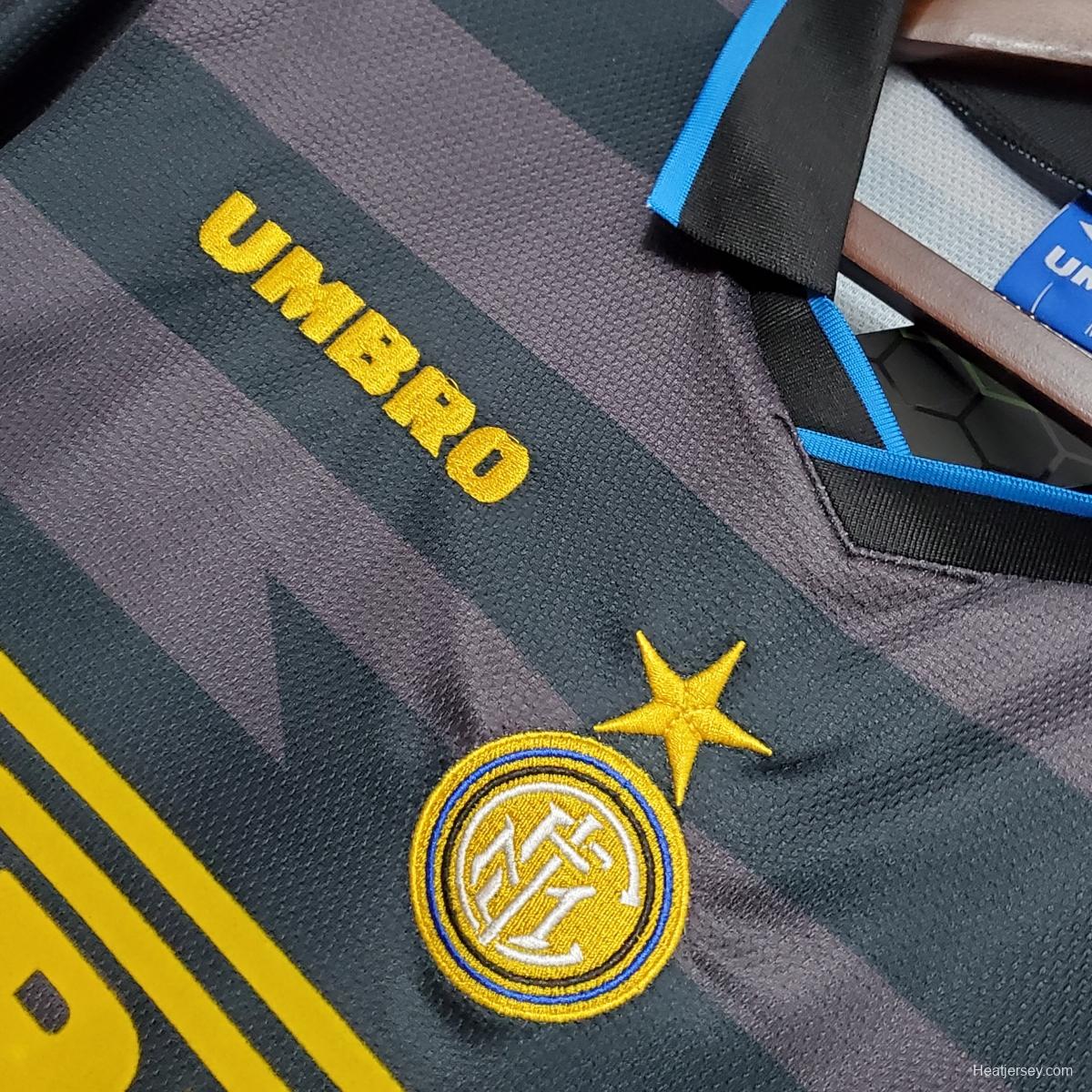 Retro 97/98 Inter Milan away Soccer Jersey