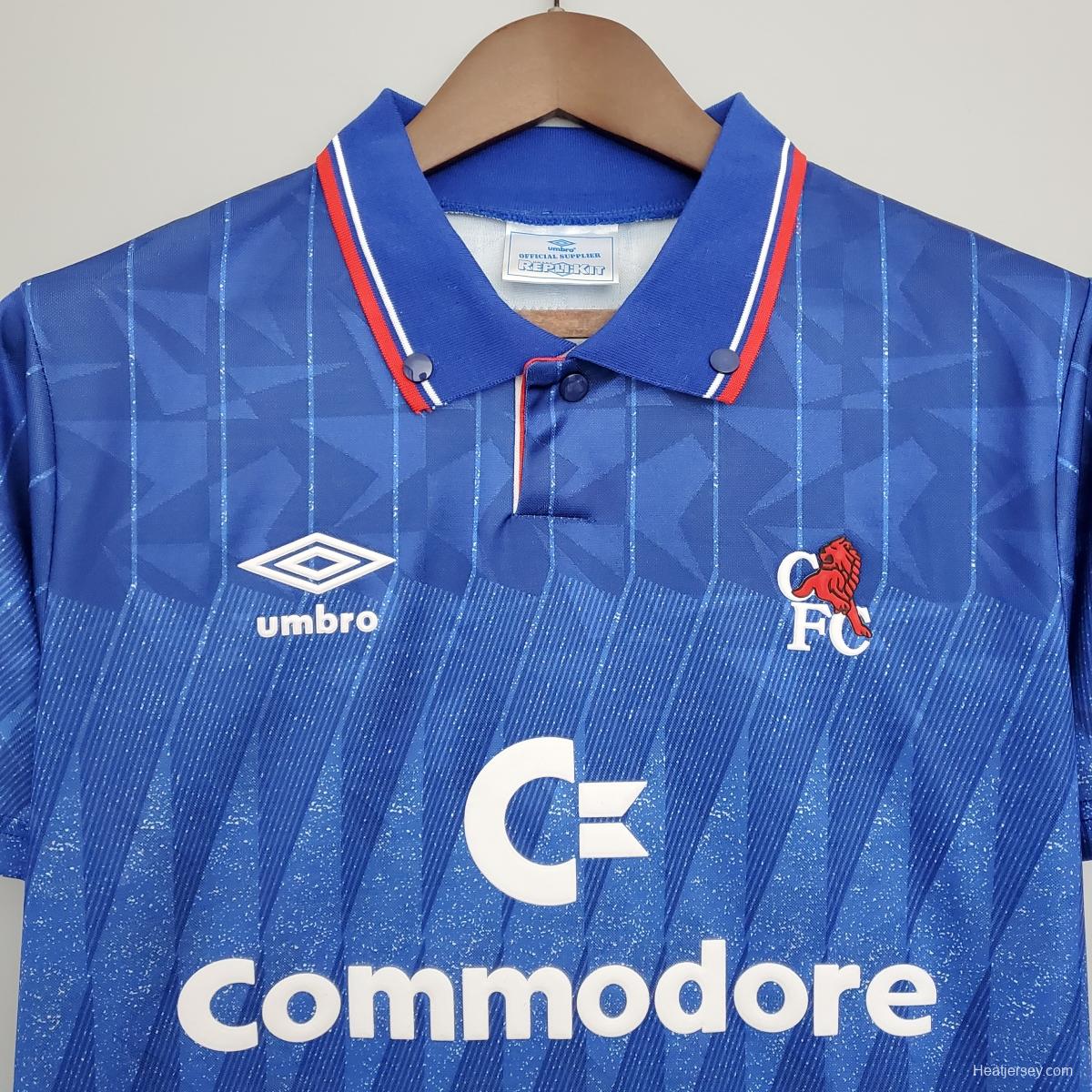 Retro Chelsea 89/91 home Soccer Jersey