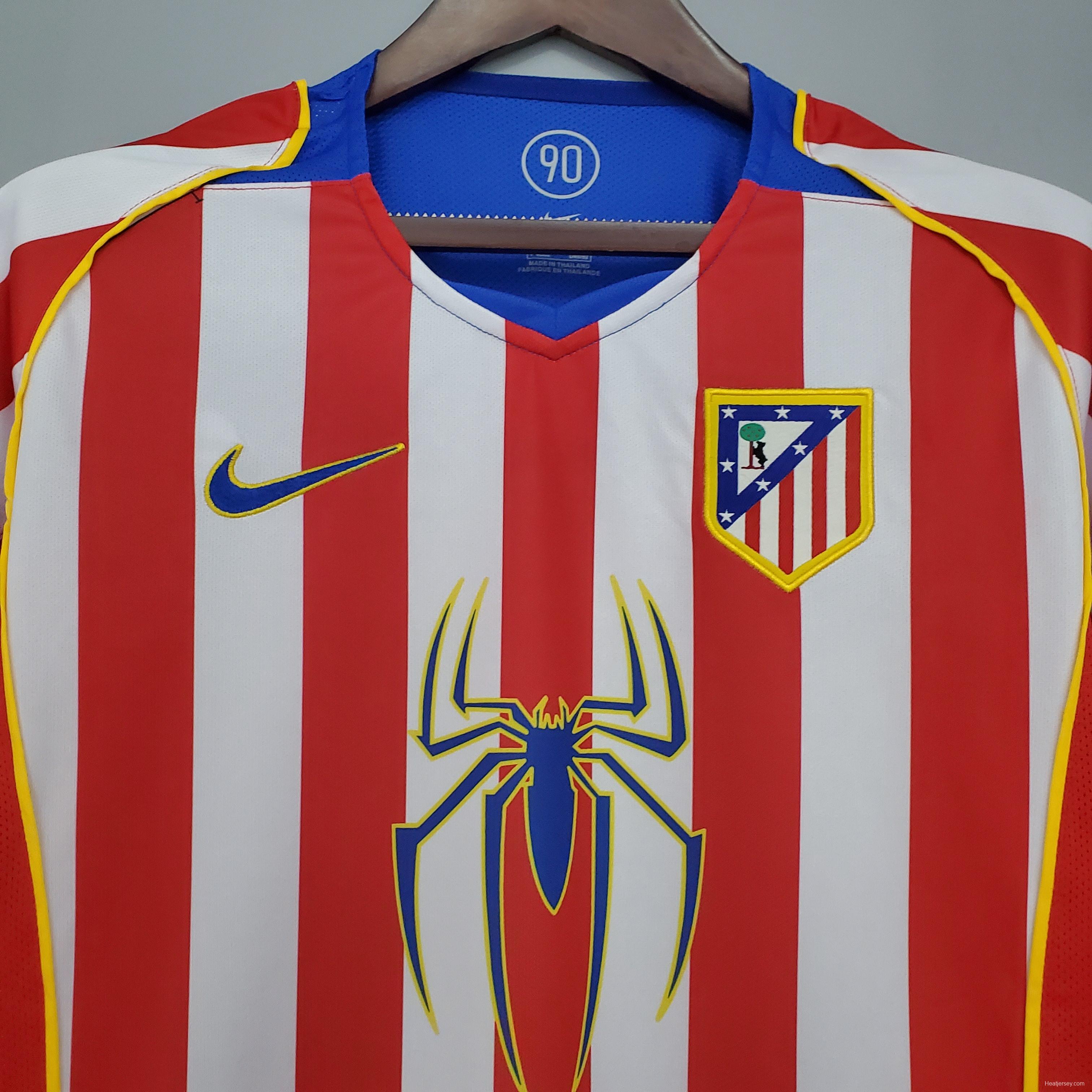 Retro Atletico Madrid 04/05 home Soccer Jersey