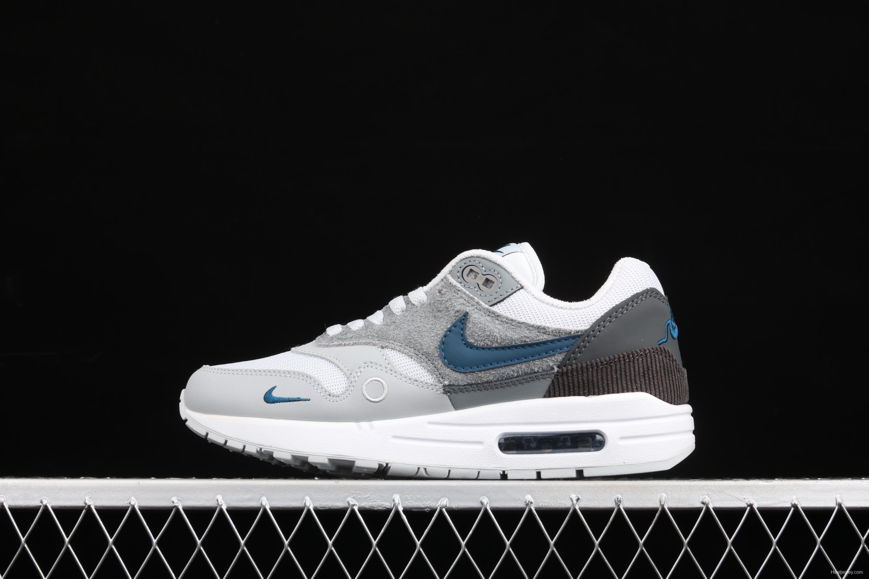 NIKE Air Max 1 half palm air cushion retro running shoes CV1639-001