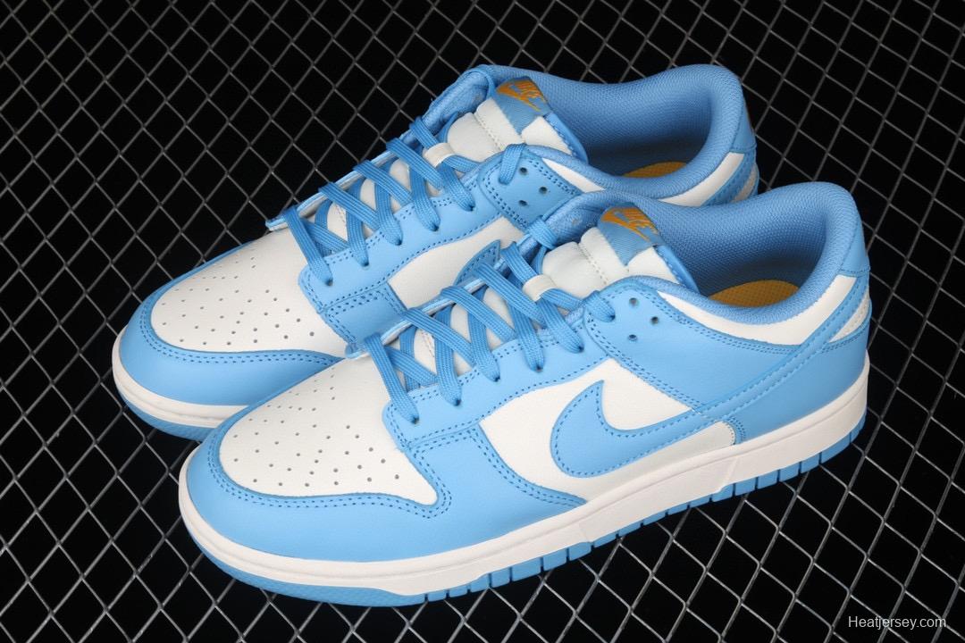 NIKE DUNK Low SB Slam Dunk Series North Carolina Blue head low-top leisure sports skateboard shoes DD1503-100