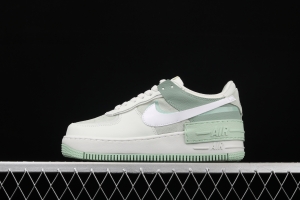 NIKE Air Force 1 ShAdidasow light weight heightened low-top 100-board shoes CW2655-001