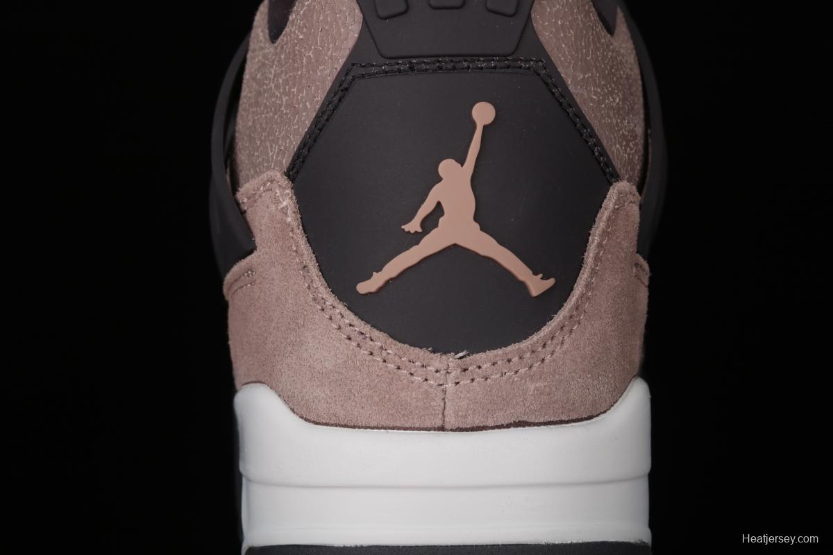 Air Jordan 4 Retro Taupe Haze Black Brown Mocha DB0732-200