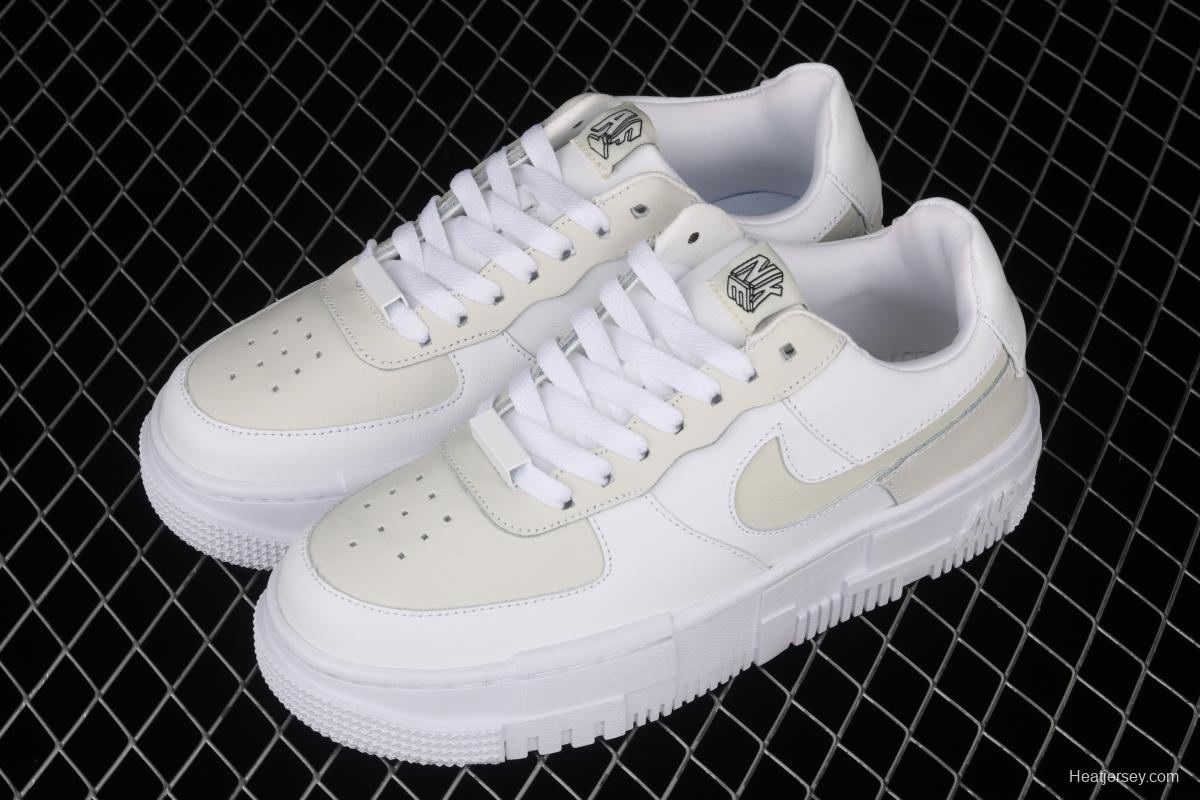 NIKE Air Force 1 Pixel deconstructing wind low-top casual board shoes CK6649-009