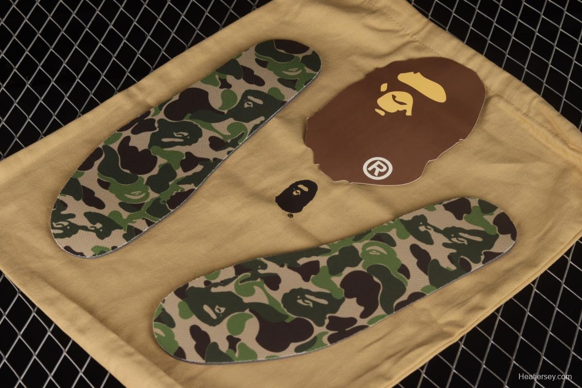 Human MAdidase Bape Sta Sk8 To Nigo trend godfather Nigo brand ape head classic skateboard shoes 1G70191034 black brown