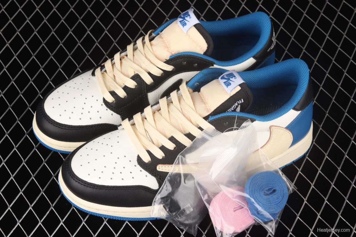 STTravis Scott x Air Jordan 1 High OG Lightning inverted low side DM7866-140