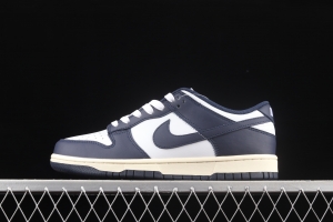 NIKE SB DUNK Low Navy Blue navy blue color SB buckle rebound fashion casual board shoes DD1503-115