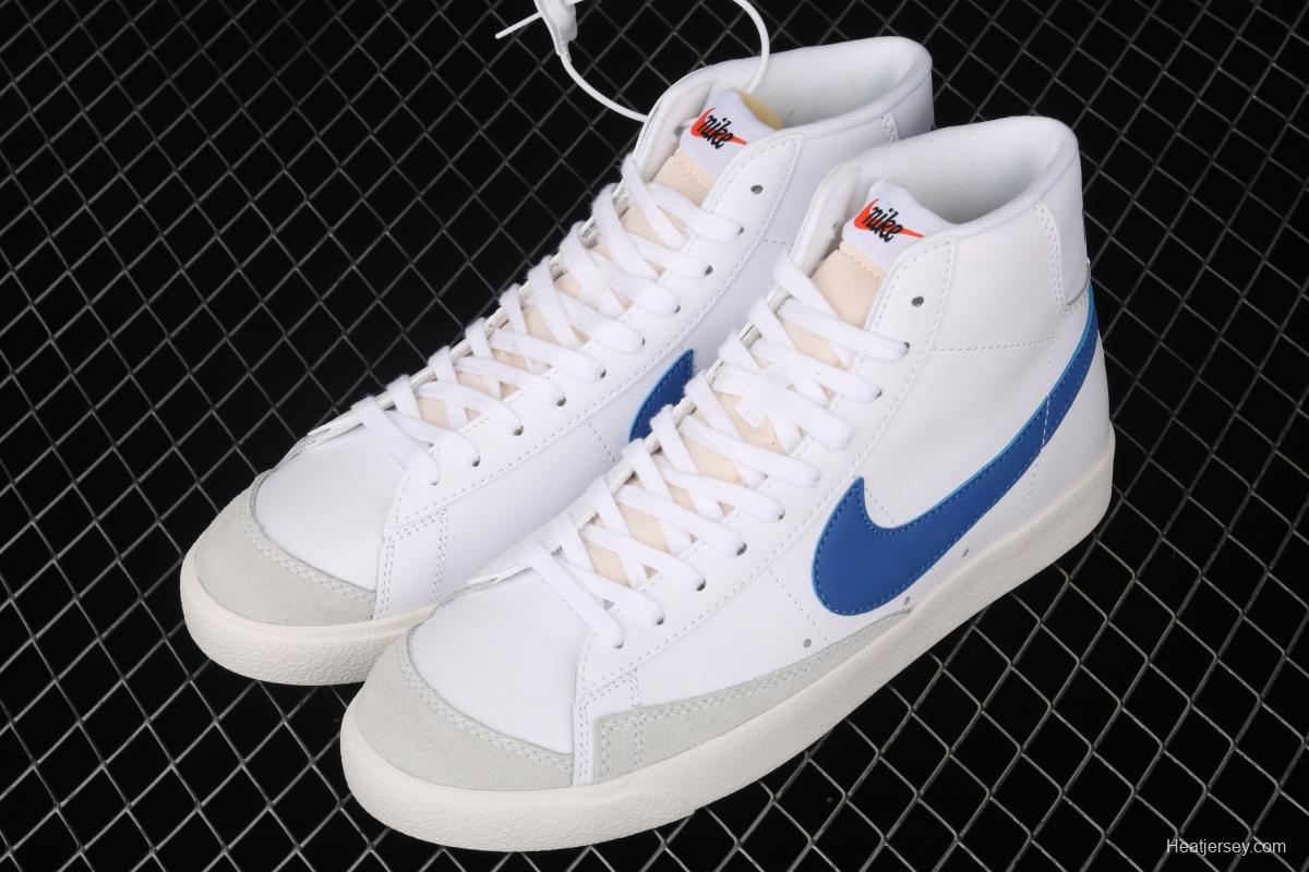 NIKE Blazer Mid '1977 Vintage WE Trail Blazers Classic High Band Leisure Sports Board shoes BQ6806-103