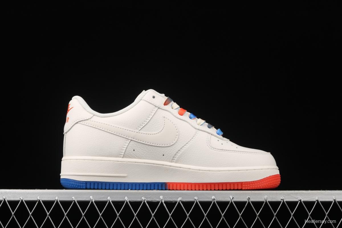 NIKE Air Force 1x 07 Low Su19 cross-label small hook low-top casual board shoes CT1989-105