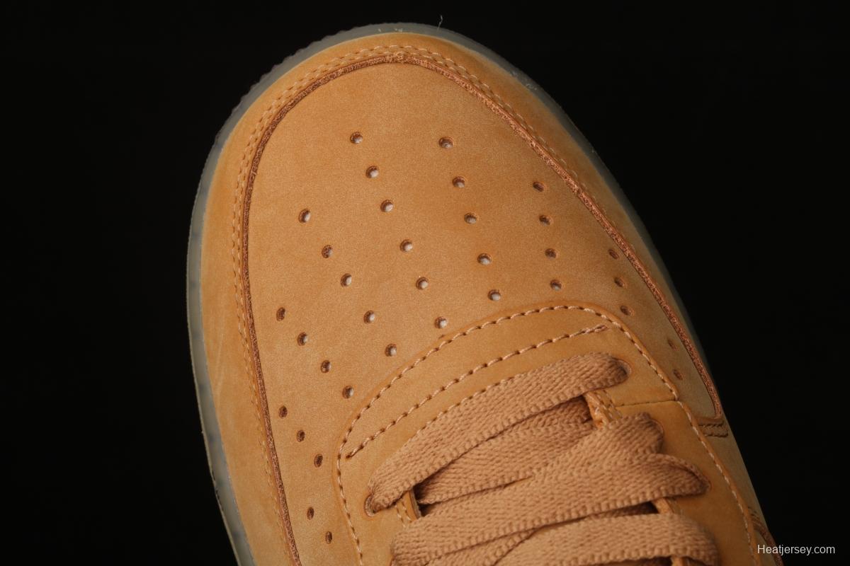 NIKE Air Force 1 Low Retro SP Wheat Mocha Mocha wheat low-top casual board shoes DC7504-700