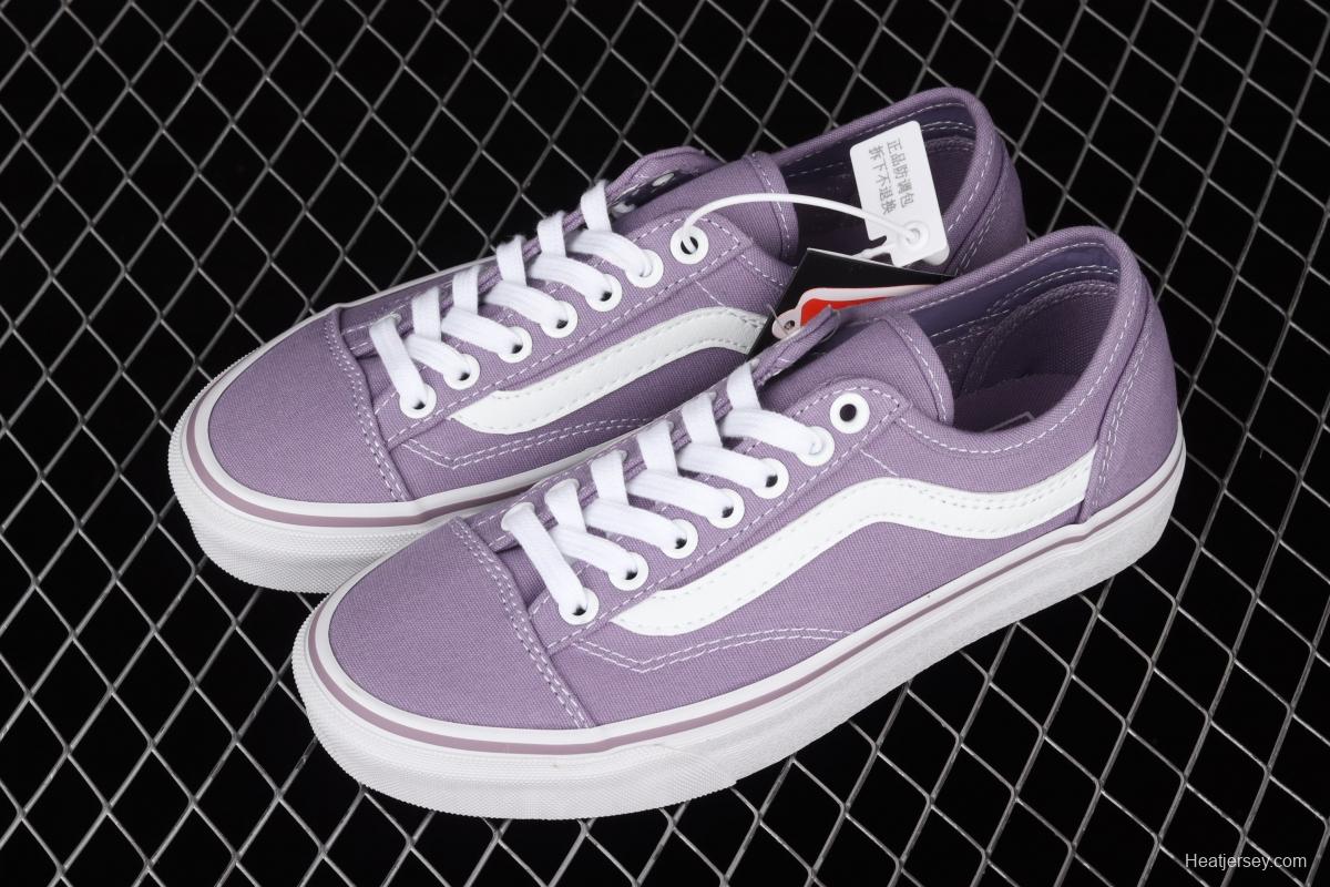 Vans Style 36 Decon SF taro purple color matching low-top casual board shoes VN0A3MVL2XY