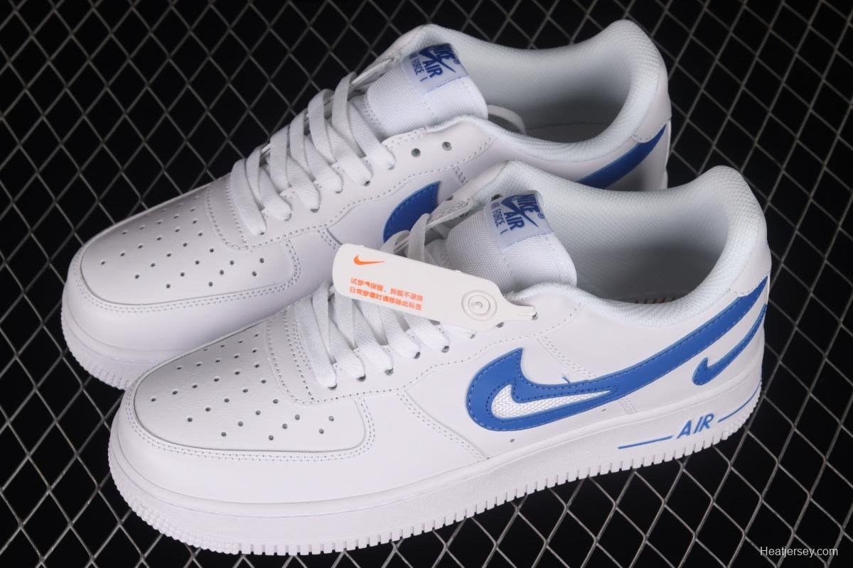 NIKE Air Force 11607 Low Game Royal deconstructs low-top casual board shoes DR0143-100