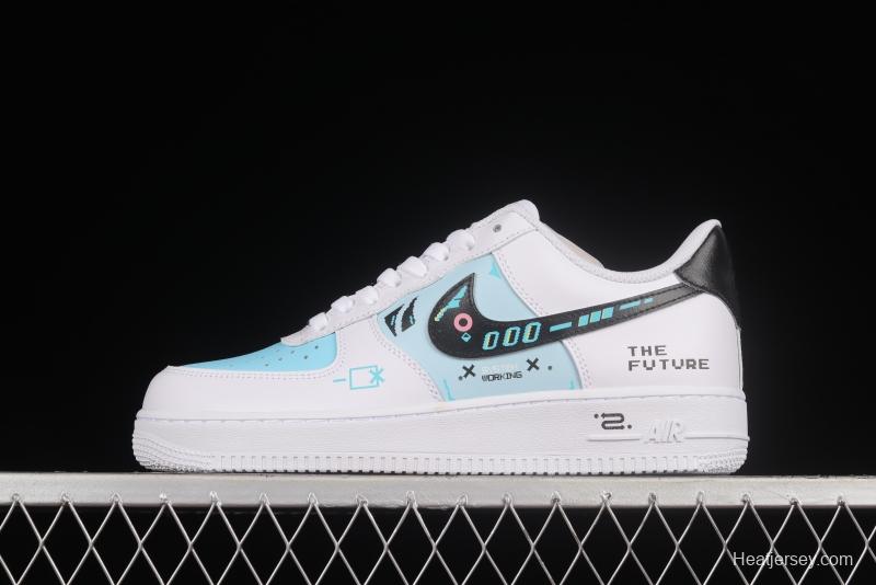 NIKE Air Force 1'07 Low Video Game Theme Low Casual Sneakers CW2288-111