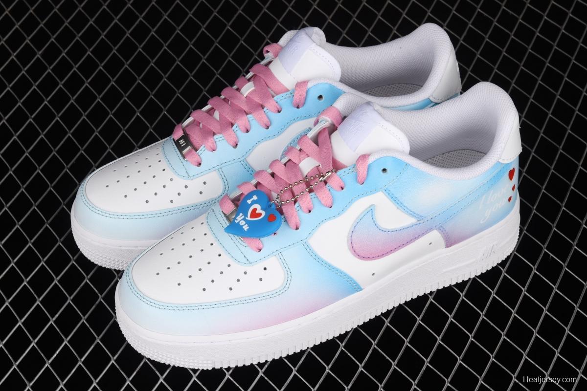 NIKE Air Force 11607 Low Valentine's Day Limited colorful low upper shoes CW2288-111,