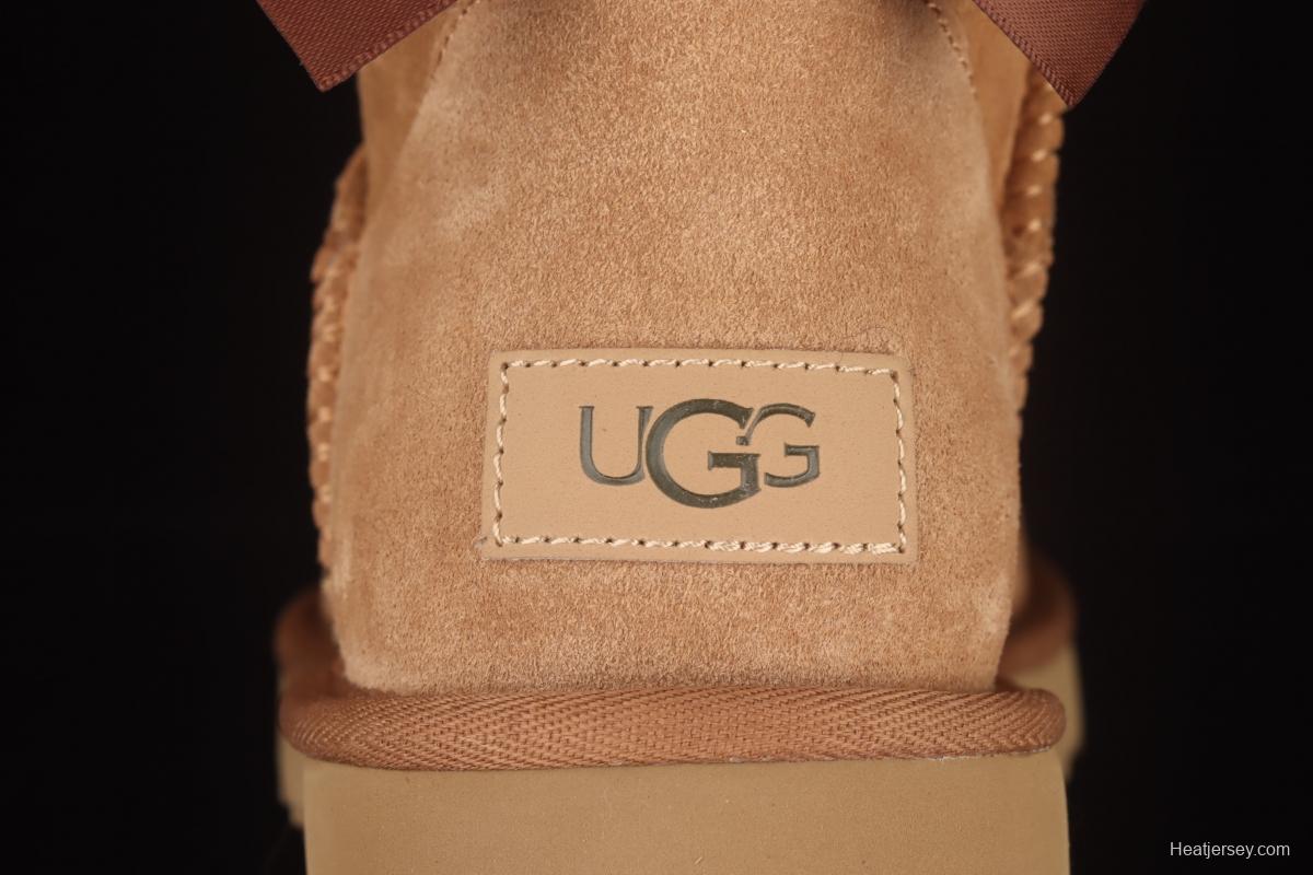 UGG Mini Bailey Button II Bowtie Outdoor Snow Boots 1016501