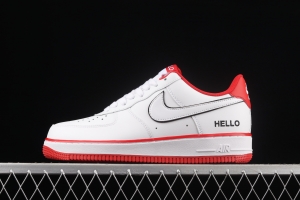 NIKE Air Force 1y07 Hello low-top sports leisure board shoes CZ0327-100