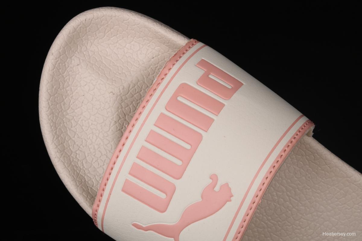 Puma LeAdidascat Puma white pink beach sports flip-flops 360263-26