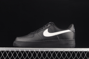 NIKE Air Force 11607 Low classic black and white low-top casual board shoes AA4083-001