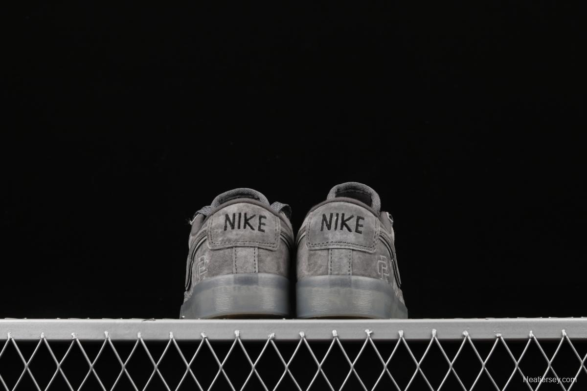 Reigning Champ x NIKE Blazer SB defending champion 3M reflective joint name board shoes 454471-900