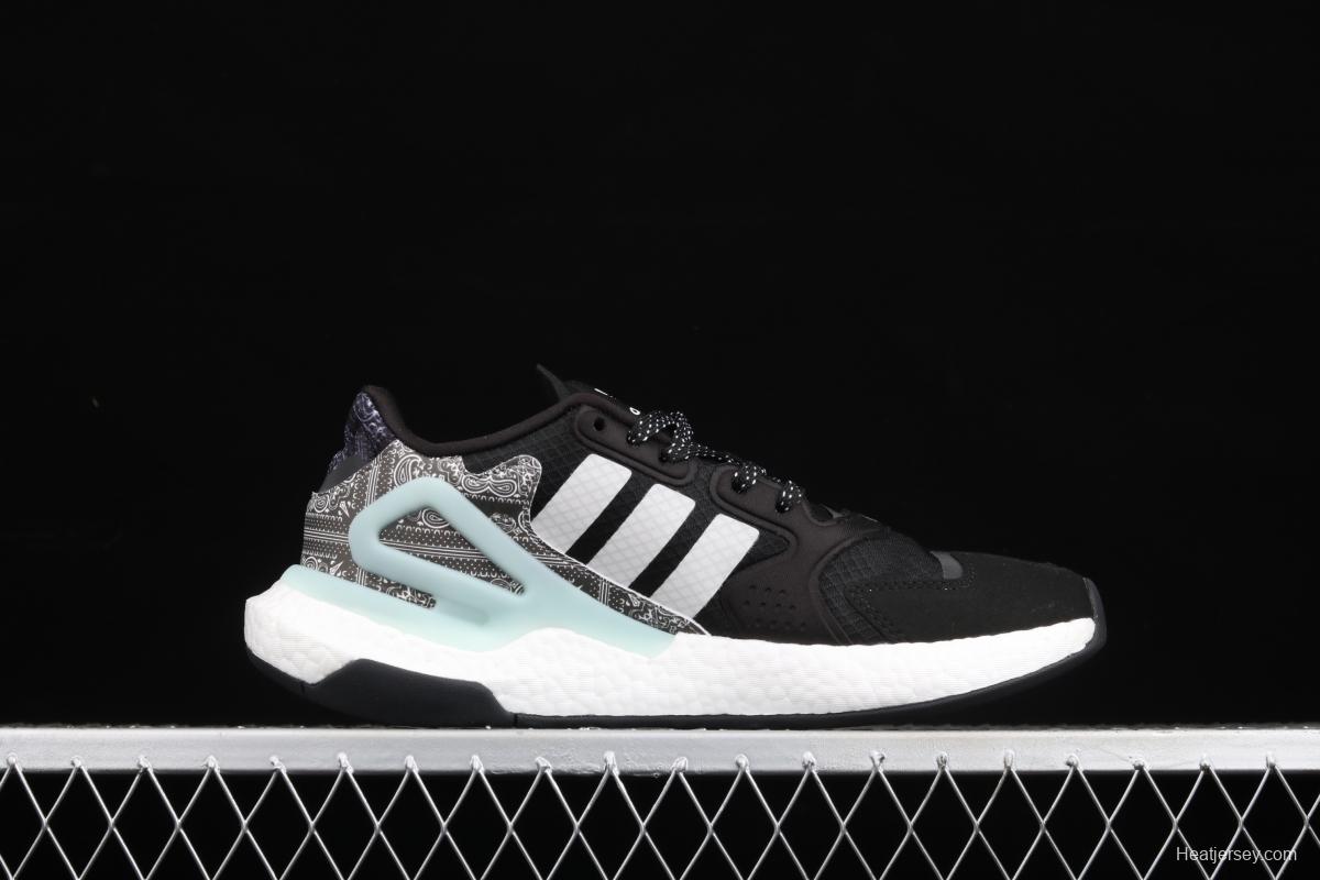 Adidas Day Jogger 2020 Boost FV4538 new Nightwalker second-generation 3M reflective popcorn vintage running shoes