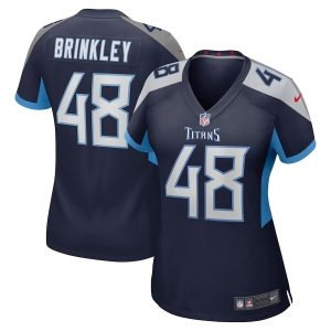 Women's Beau Brinkley Navy Player Limited Team Jersey