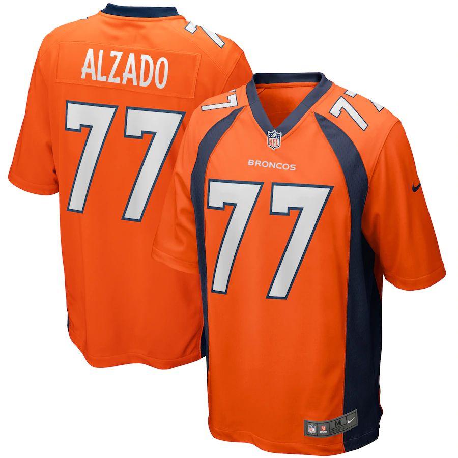 Men's Lyle Alzado Orange Retired Player Limited Team Jersey