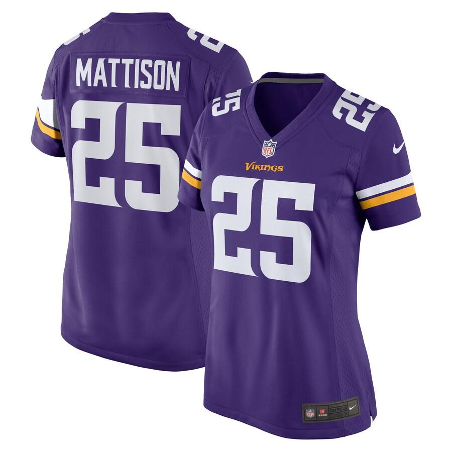 Women's Alexander Mattison Purple Player Limited Team Jersey