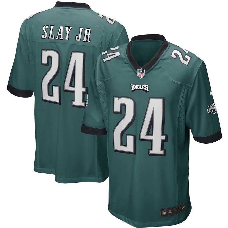 Men's Darius Slay Jr. Midnight Green Player Limited Team Jersey