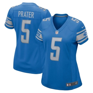 Women's Matt Prater Blue Player Limited Team Jersey