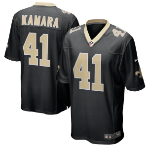 Men's Alvin Kamara Black Player Limited Team Jersey