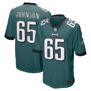 Men's Lane Johnson Midnight Green Player Limited Team Jersey