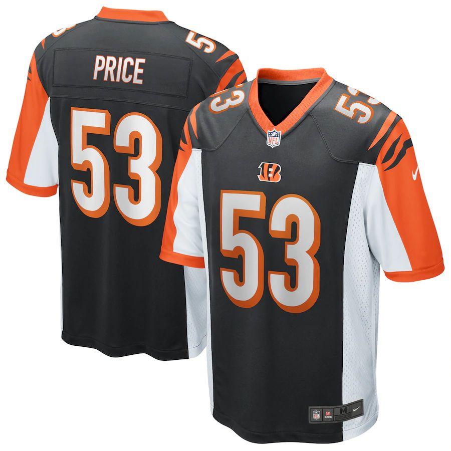 Men's Billy Price Black Player Limited Team Jersey