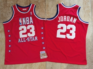 Men's Michael Jordan Red Retro Classic Team Jersey