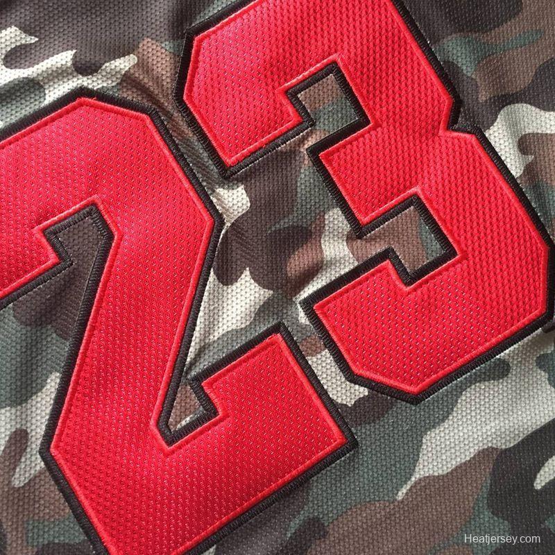 Men's Michael Jordan Camouflage Retro Classic Team Jersey