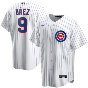 Youth Javier Baez White Home 2020 Player Team Jersey