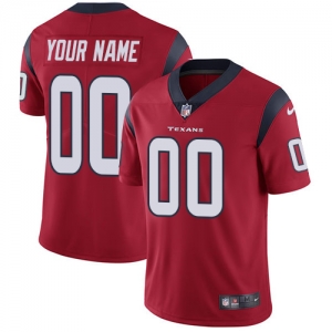 Men's Red Customized Alternate Limited Team Jersey