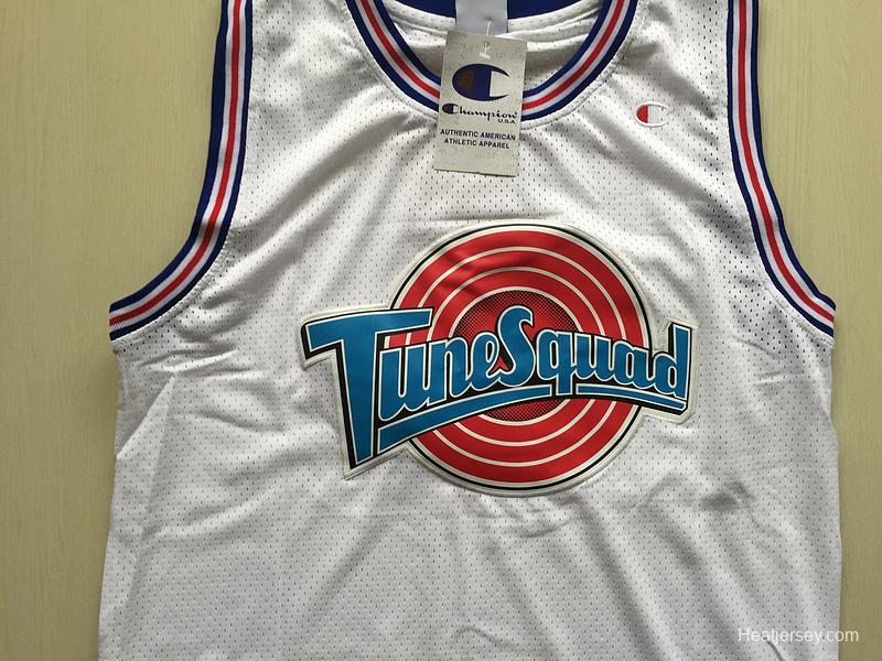 TAZ ！Movie Edition White Basketball Jersey