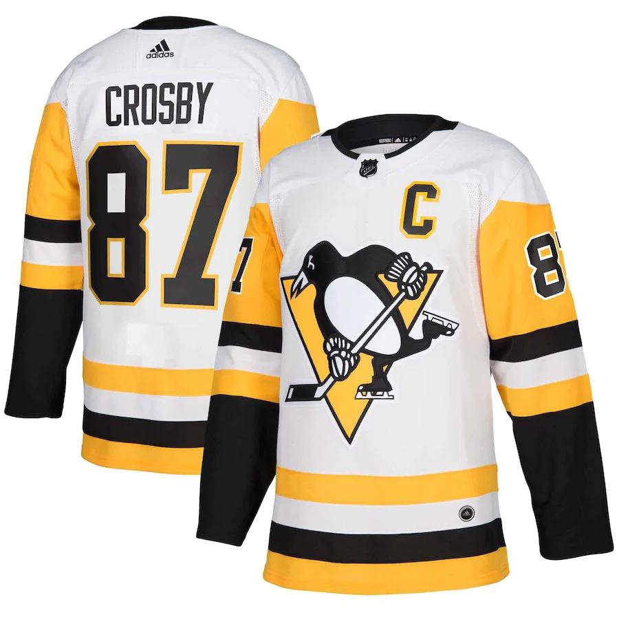 Women's Sidney Crosby White Player Team Jersey