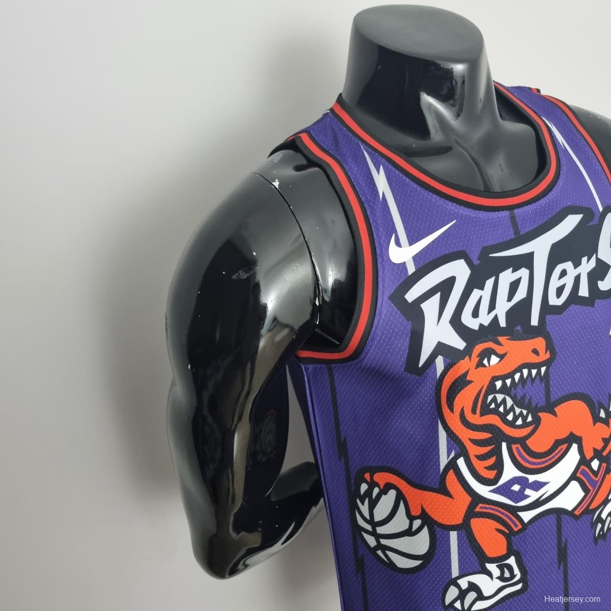 Toronto Raptors McGRADY#1 Purple NBA Jersey