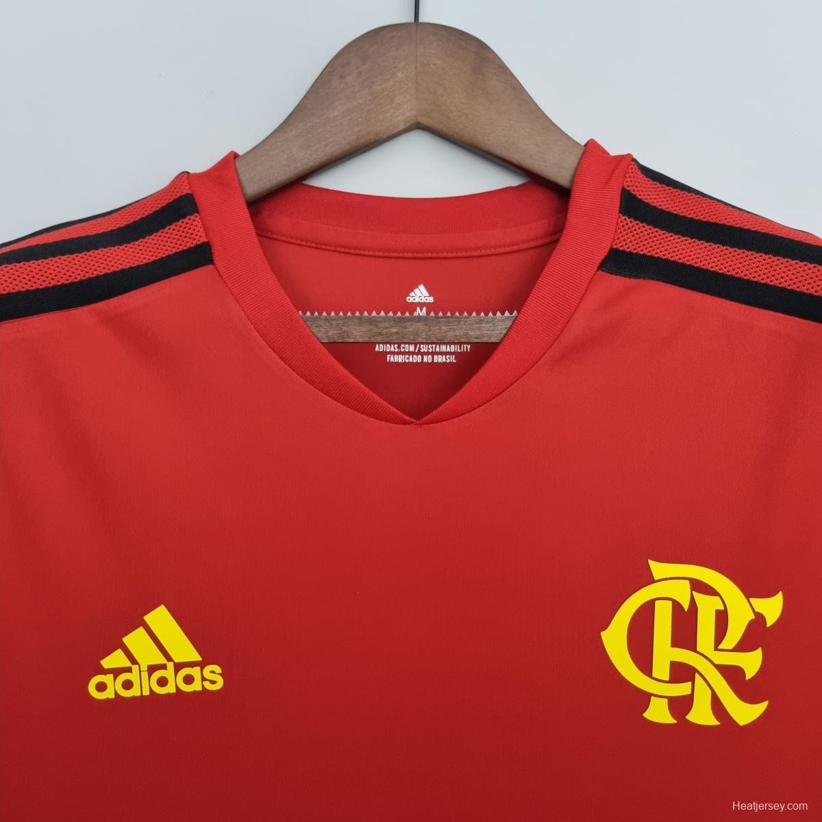 22/23 Flamengo Training Suit Red Soccer Jersey