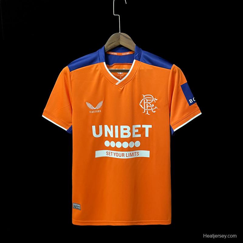 22/23 Rangers 2nd Away Soccer Jersey