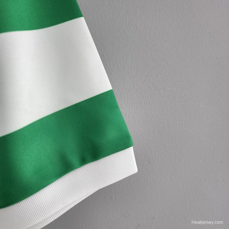 Retro 80/81 Celtic Home Soccer Jersey