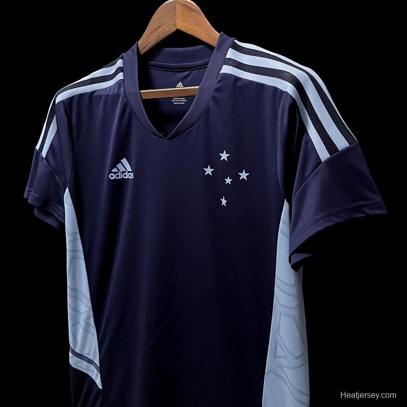 22/23 Cruzeiro Navy Training Jersey