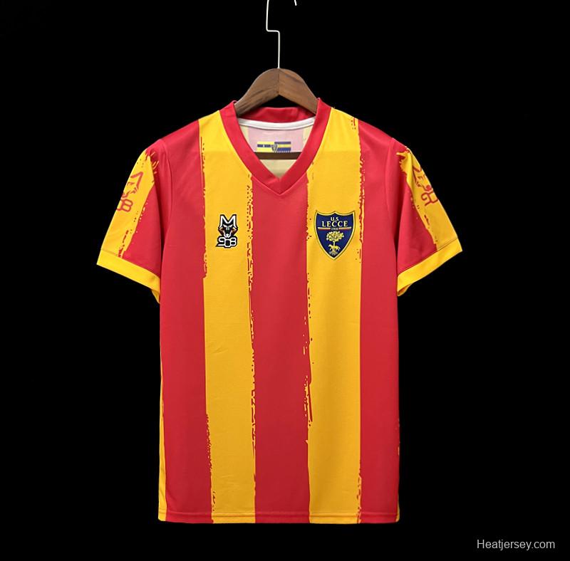 22/23 Lecce Home Soccer Jersey