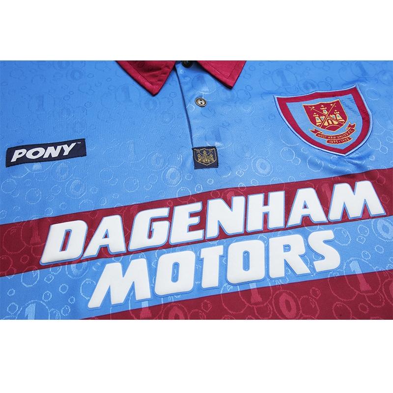 Retro 95/97 West Ham United Away Blue Jersey