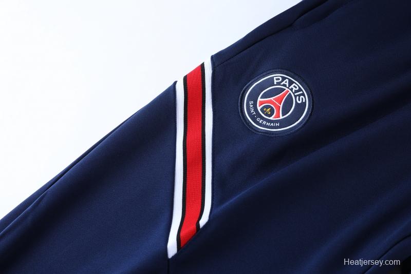 2022 PSG Navy Half Zipper Tracksuit