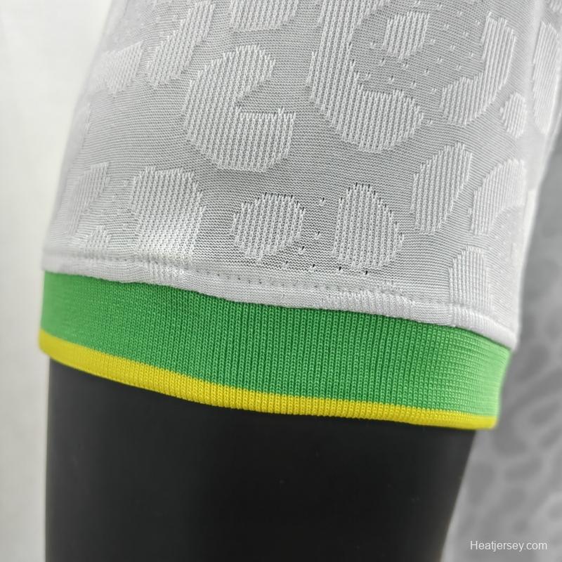 Player Version 2022 Brazil White Jersey Special Version